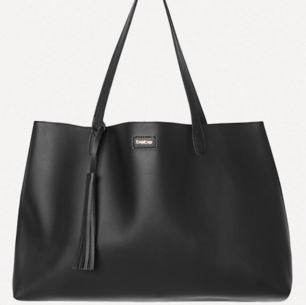 Bebe black tote
